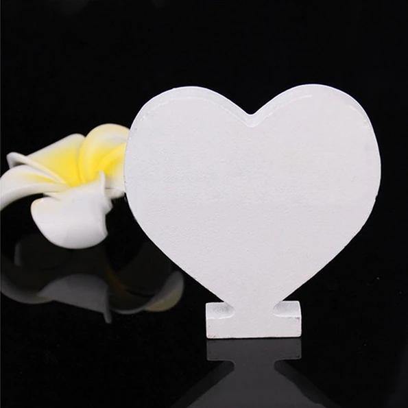 White Freestanding Mountable Wooden Alphabet Letter Heart | Sage & Sill