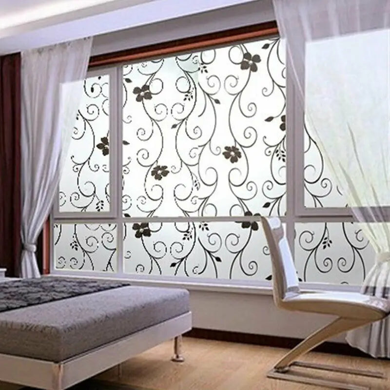 Frosted Window Film Privacy Glass Door Sticker