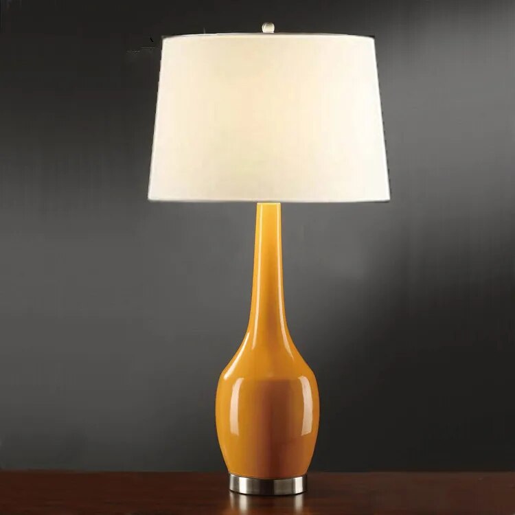 American ceramic table lamp