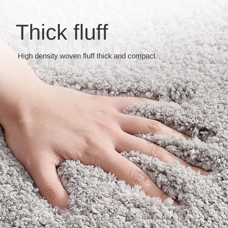 Super Thick Fluff Fiber Bath Mats