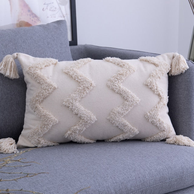 Tassels Cushion Cover