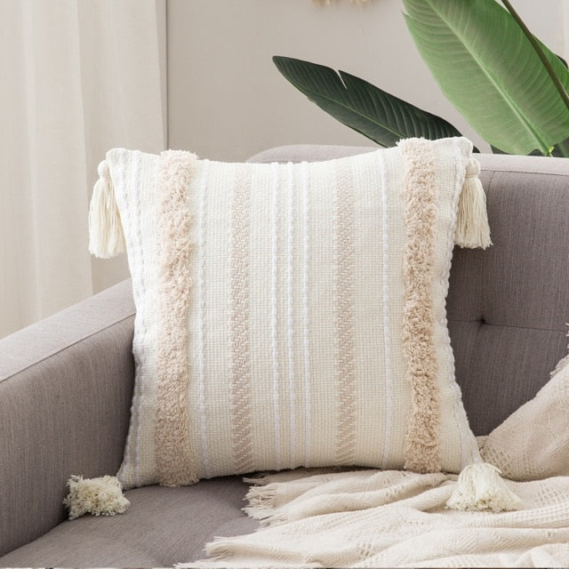 Tassels Cushion Cover