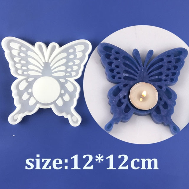 2021 DIY Resin Mold Candle Holder Silicone