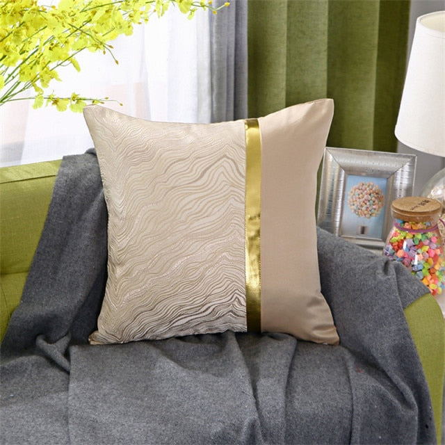 Luxury Bronzing Cushion Cover