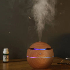 Wood Ultrasonic 130ML Air Humidifier